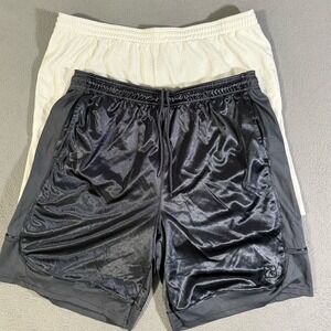 Vintage Lot Of 2 Starter And1 Shorts Men's XL Basketball Shiny Silky Mesh Y2K